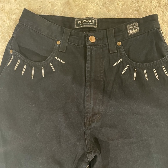 Versace slim jeans.dark blue.condition 7/10.no damage.smoke free - Picture 7 of 7